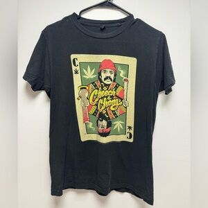 Licensed Cheech and Chong Playing Card Tee